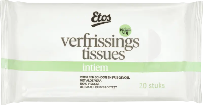 Etos Verfrissingtissues intiem