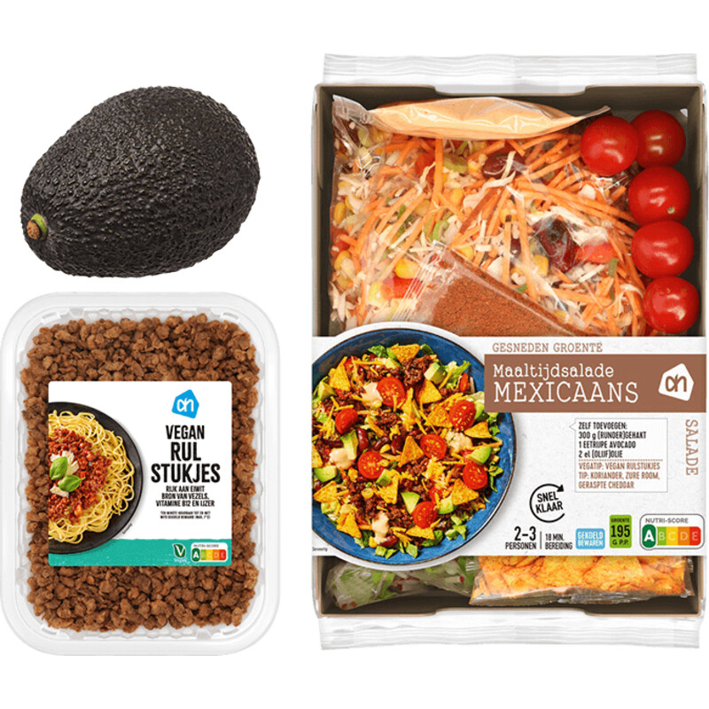 Een afbeelding van AH Verspakket vega Mexicaanse salade
