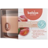 Een afbeelding van Bolsius Geurglas true scents anti tabak peach