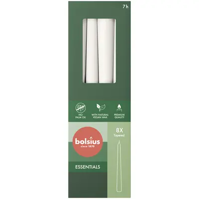 pdp-image-Bolsius Gotische kaarsen cloudy white 24cm