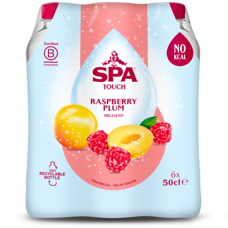 Een afbeelding van Spa Touch raspberry plum 6-pack