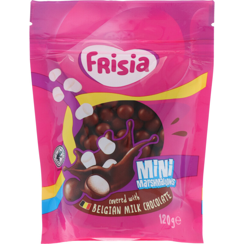 Frisia Mini marshmallows Belgian milk chocolate bestellen Albert Heijn