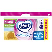 Een afbeelding van Edet Ultra soft toiletpapier met stro