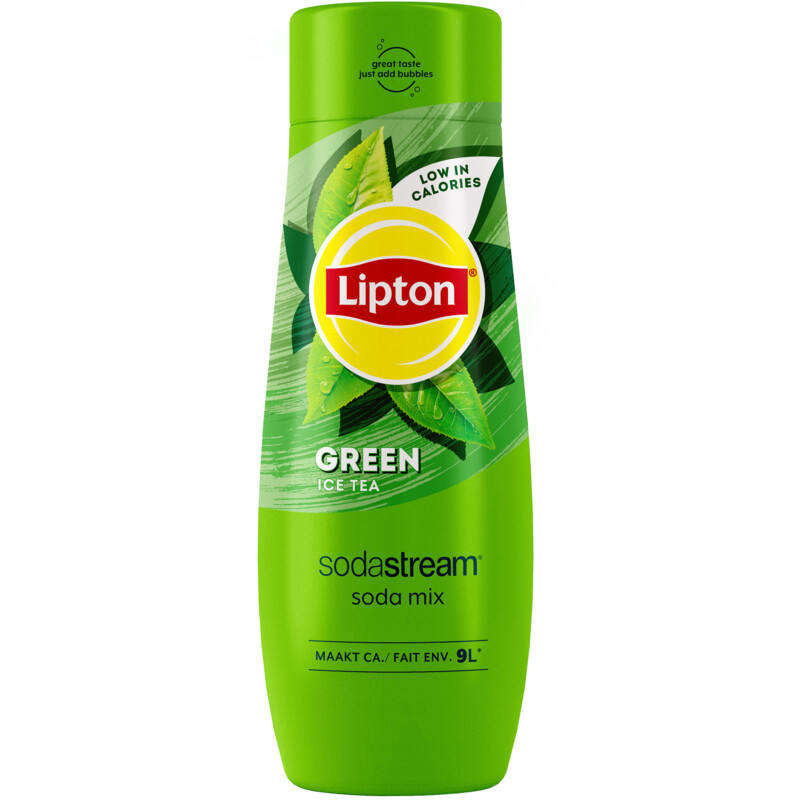 Sodastream Lipton green ice tea soda mix siroop reserveren Albert Heijn