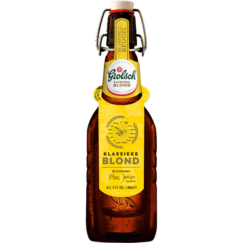 Een afbeelding van Grolsch Klassiek blond
