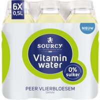 Een afbeelding van Sourcy Vitaminwater peer vlierbloesem tray