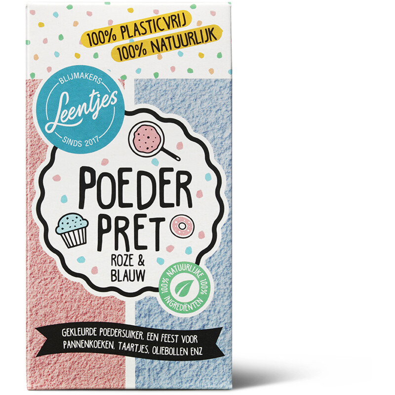 Poeder pret roze & blauw - 5638