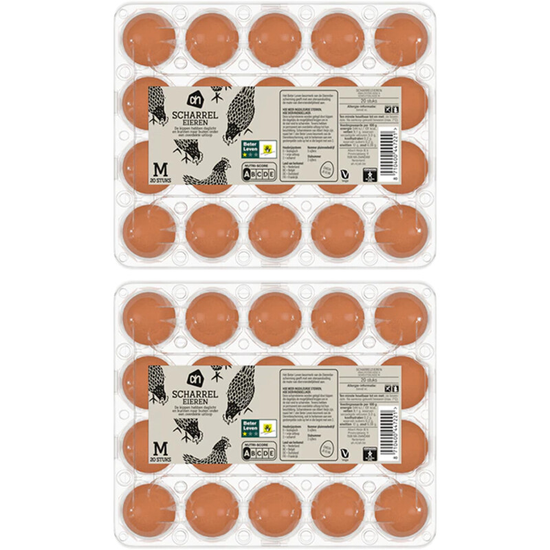 Een afbeelding van AH Verse scharreleieren M 2-pack