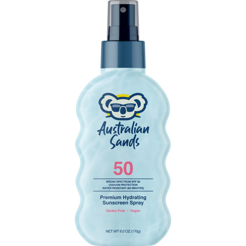 Een afbeelding van Australian Spray & protect sunscreen spray SPF 50
