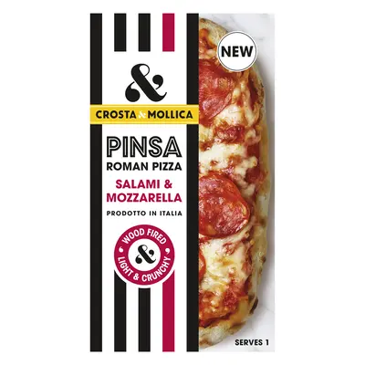 pdp-image-Crosta Mollica Pinsa salami & mozzarella