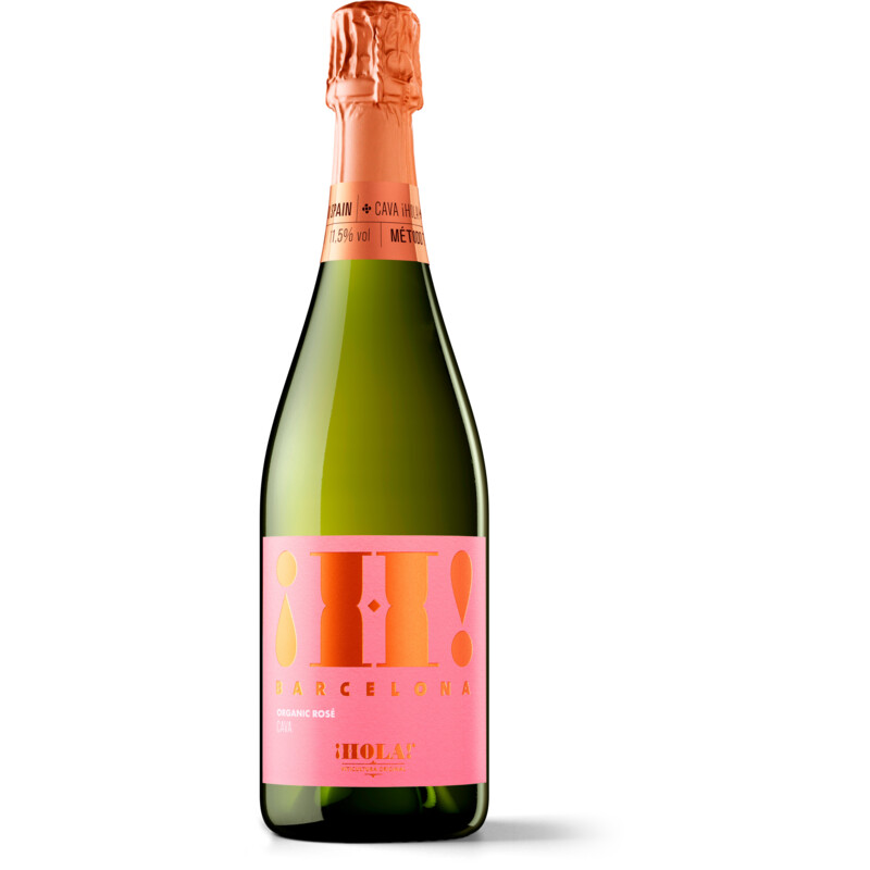Hola Barcelona organic rosé cava reserveren Albert Heijn