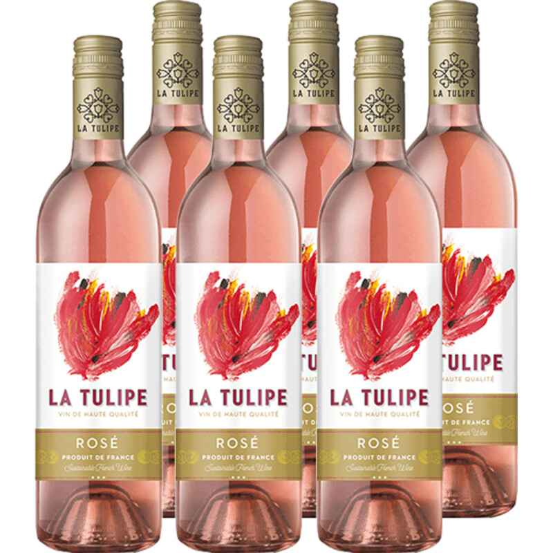 Een afbeelding van La Tulipe Rosé doos