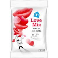 Een afbeelding van AH Love mix zoet en vol liefde