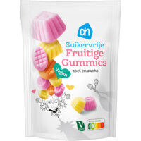 Een afbeelding van AH Suikervrij gummies met fruitsmaak