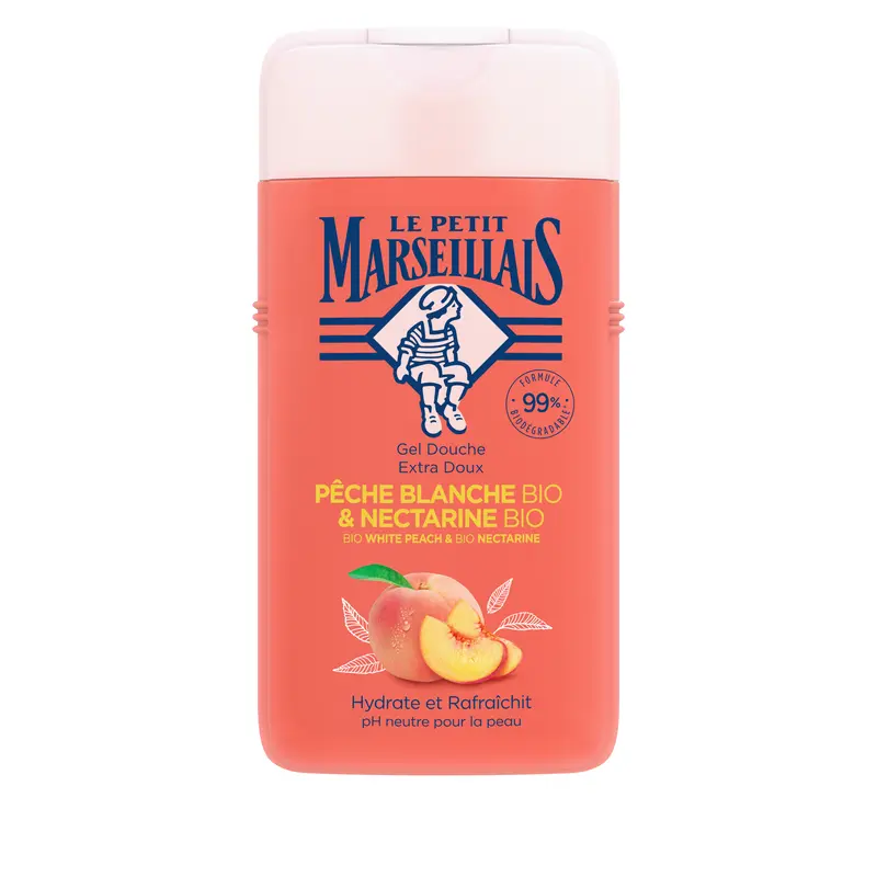 Le Petit Marseillais LPM bio witte perzik&nectarine BEL