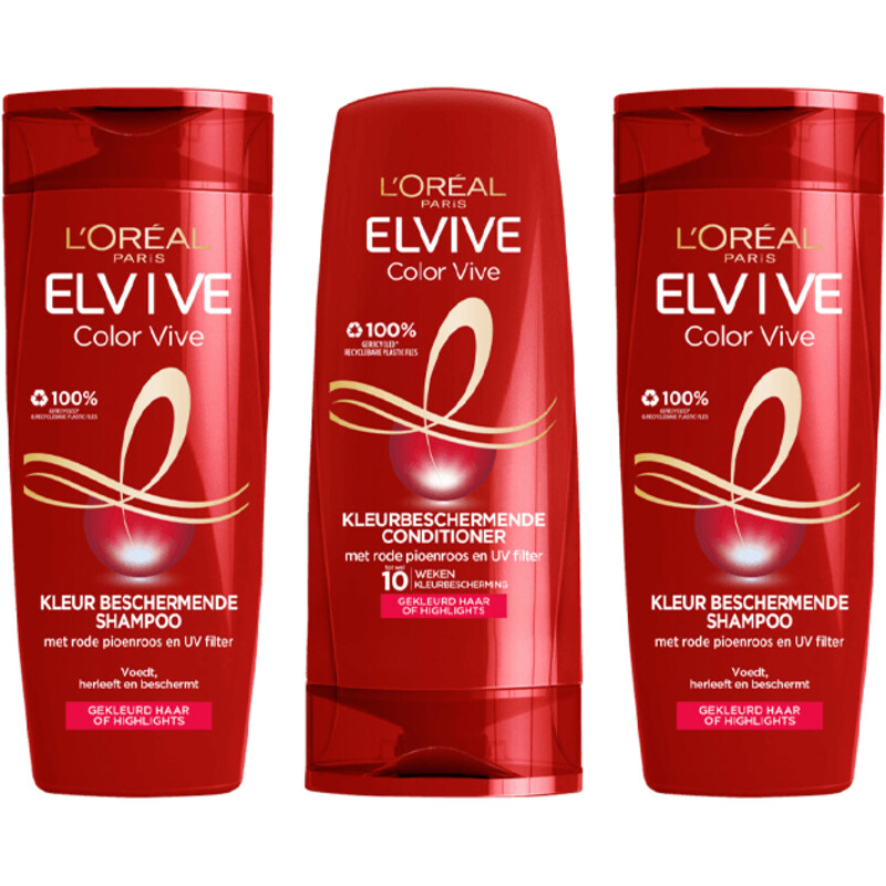 Een afbeelding van Elvive pakket voor mooi gekleurd haar!