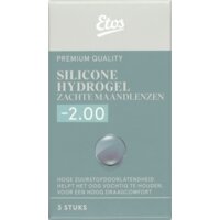 Een afbeelding van Etos Silicone zachte maandlenzen -2.00