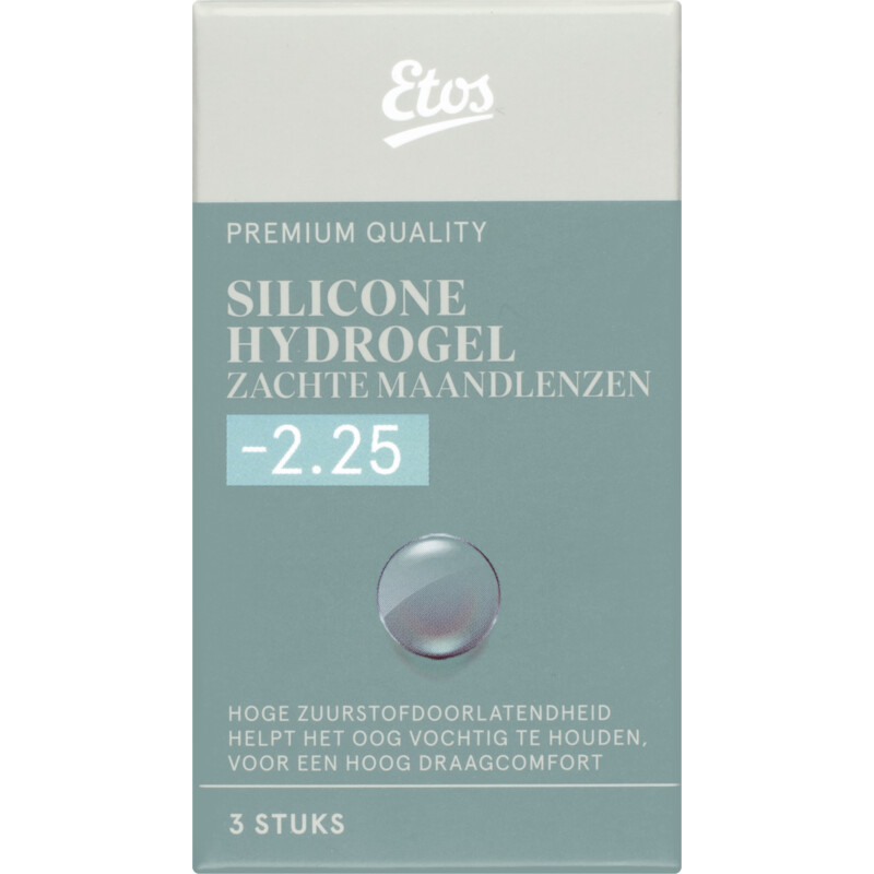 Een afbeelding van Etos Silicone zachte maandlenzen -2.25