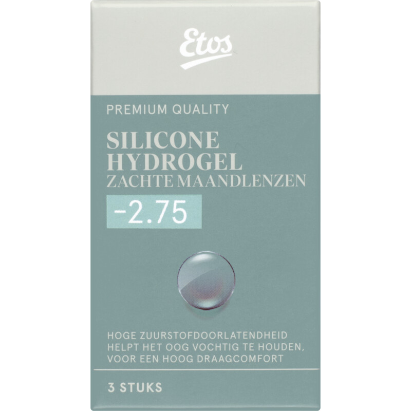 Een afbeelding van Etos Silicone zachte maandlenzen -2.75