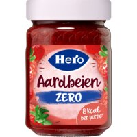 Een afbeelding van Hero Jam zero aardbeien