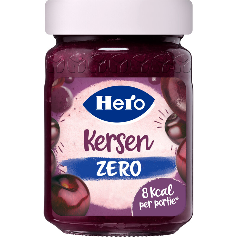 Een afbeelding van Hero Fruitspread zero kersen