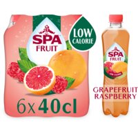 Een afbeelding van Spa Fruit grapefruit raspberry bruisend