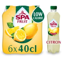 Een afbeelding van Spa Fruit citron bruisend