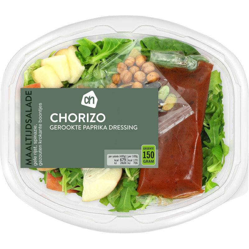 Een afbeelding van AH Maaltijdsalade chorizo