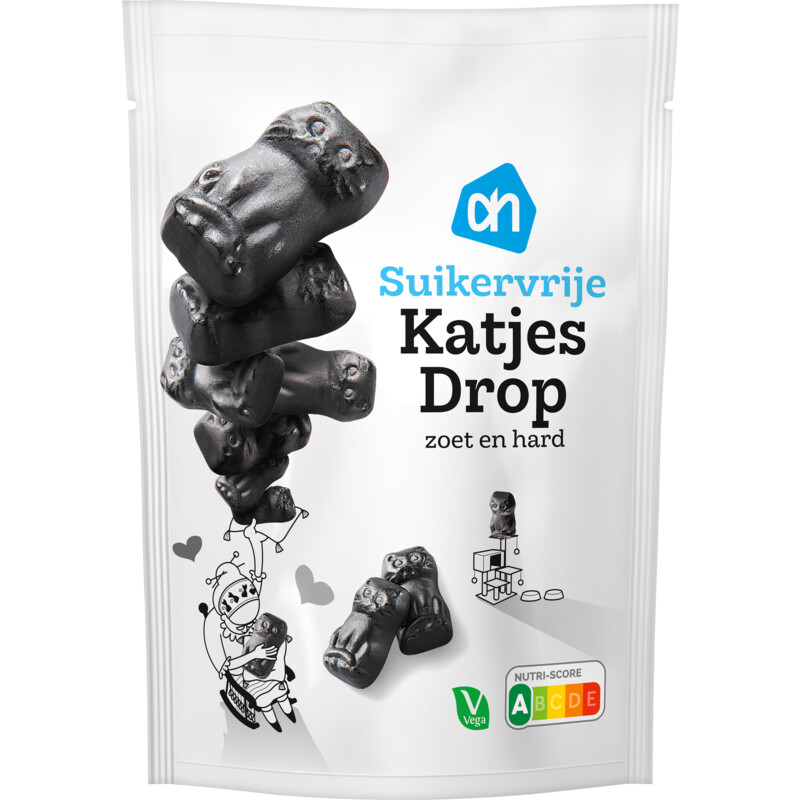 Een afbeelding van AH Suikervrij katjesdrop