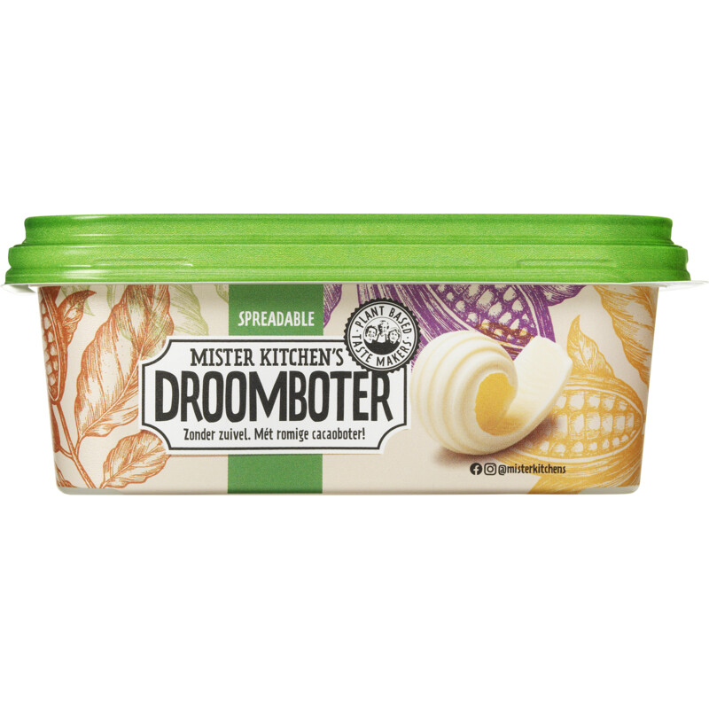 Een afbeelding van Mister kitchen's Droomboter zonder zuivel