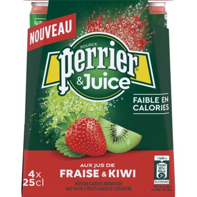 pdp-image-Perrier & Juice Aardbei-Kiwi 4x25CL BEL