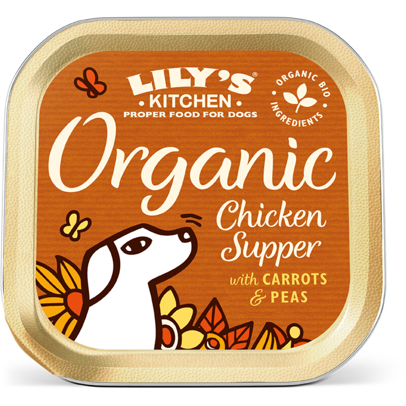 Een afbeelding van Lily's Kitchen Organic supper met kip