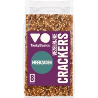 Een afbeelding van TastyBasics Vezelrijke crackers meerzaden