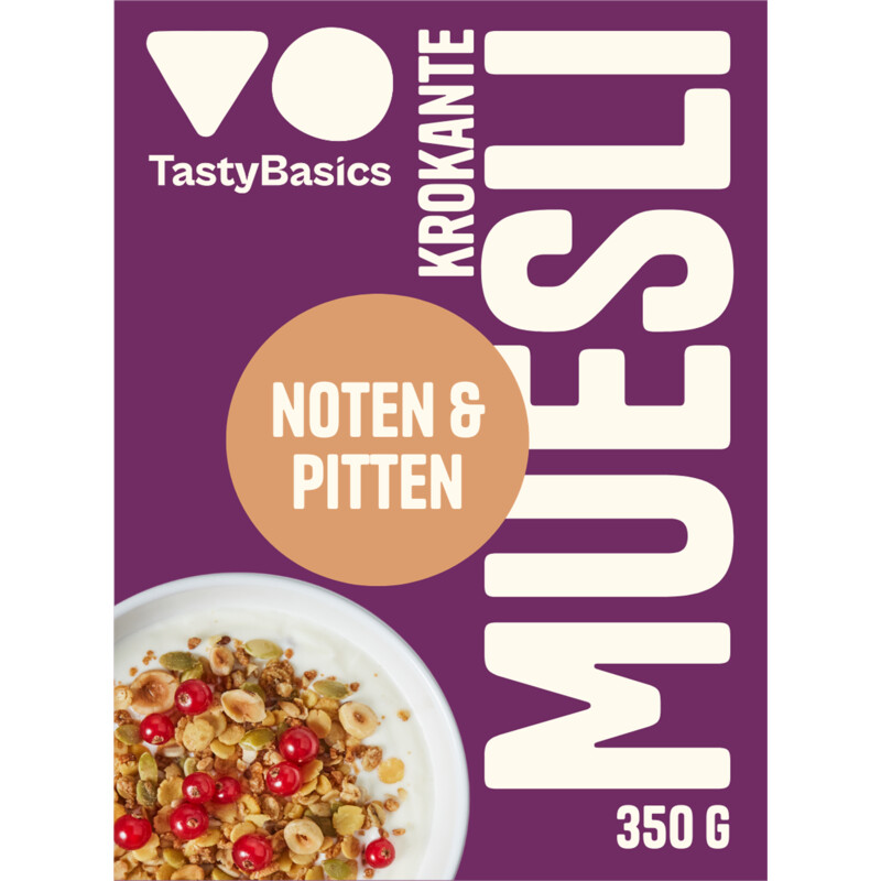 TastyBasics Muesli noten en pitten reserveren Albert Heijn