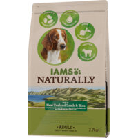 Een afbeelding van IAMS Naturally dog lam & rijst