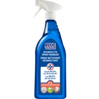 Een afbeelding van Blue Wonder Desinfectie reiniger spray