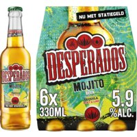 Een afbeelding van Desperados Mojito bier 6-pack