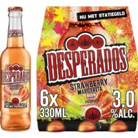 Een afbeelding van Desperados Strawberry margarita bier 6-pack
