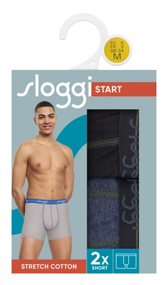 pdp-image-Sloggi Short blauw XL