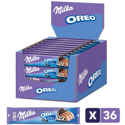 Milka oreo sale bar