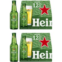 Een afbeelding van Heineken pils voordeelpakket 12x12-pack