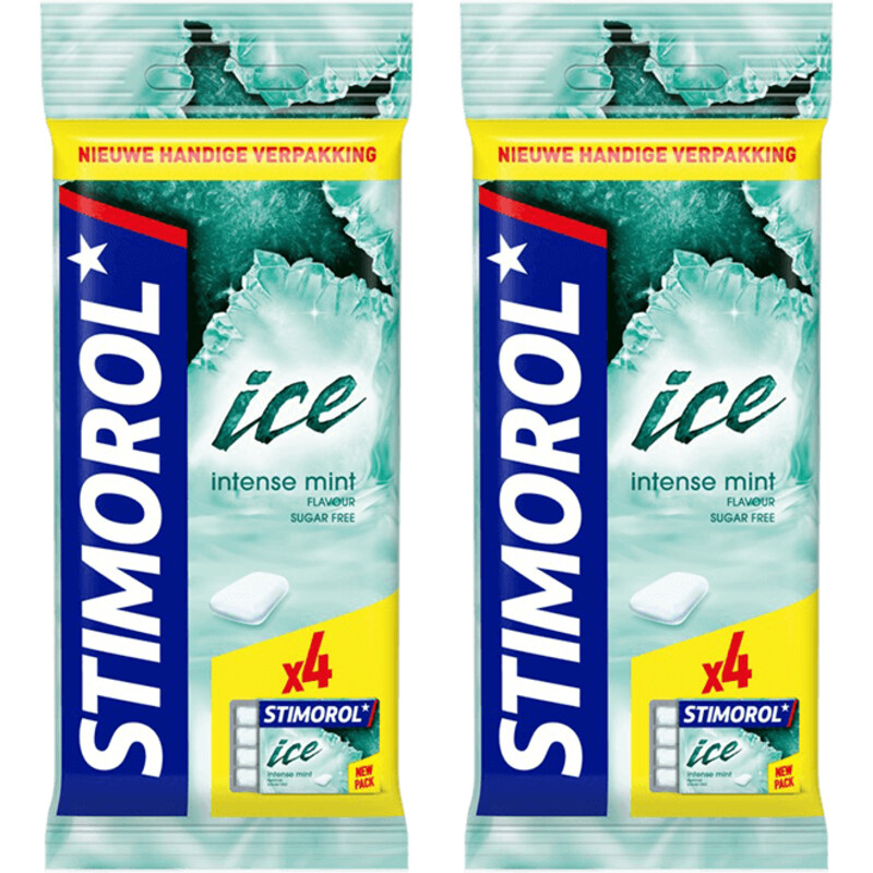 Een afbeelding van Stimorol Ice intense mint pakket
