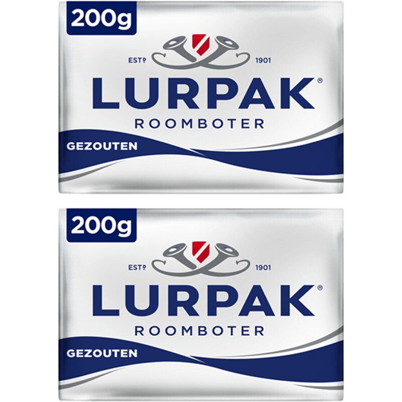 Een afbeelding van Lurpak roomboter gezouten 2-pack