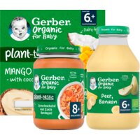 Een afbeelding van Gerber Organic Baby voordeelmenu 8 mnd
