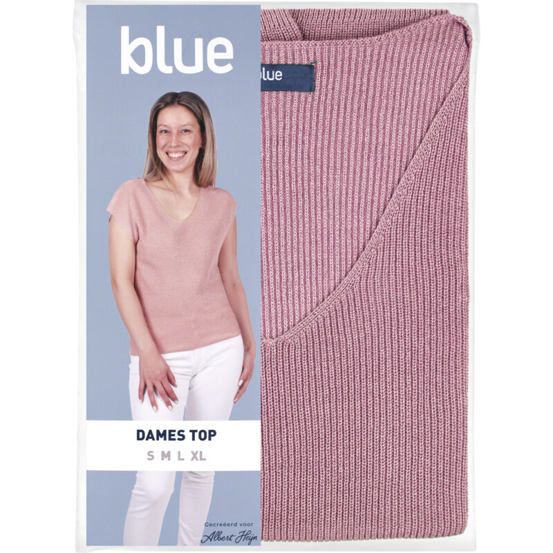 Magnificent Top Blue Lurex