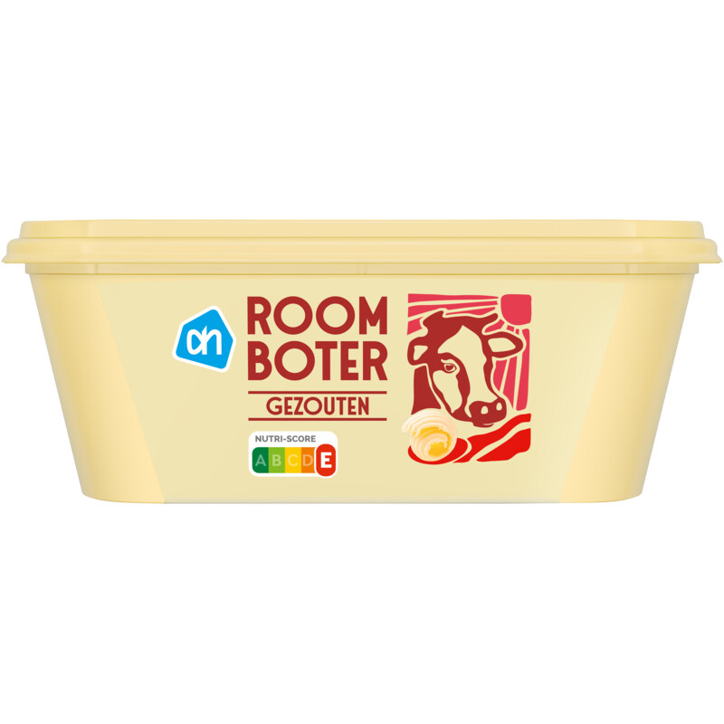 Een afbeelding van AH Roomboter gezouten in kuip