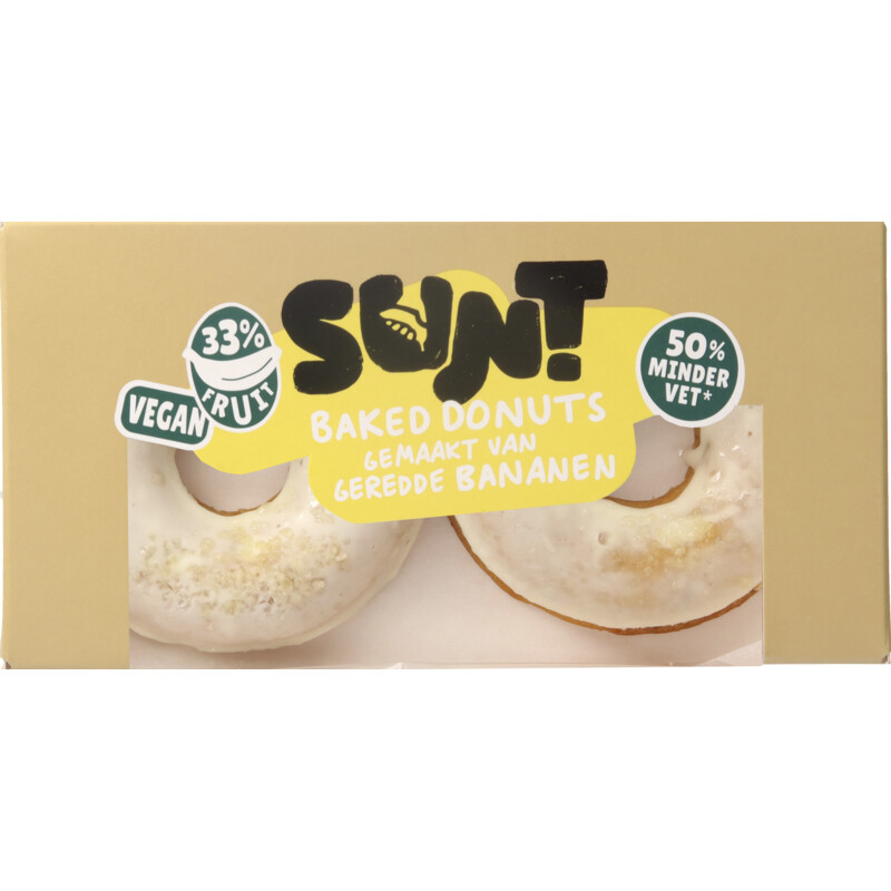 Een afbeelding van SUNT Donut lemon poppyseed