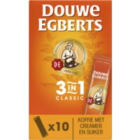 Een afbeelding van Douwe Egberts 3-in-1 classic oploskoffie