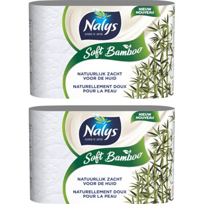 pdp-image-Nalys Soft Bamboo toiletpapier 4=8 rol 2-pack