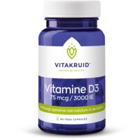 Een afbeelding van Vitakruid Vitamine D3 75 mcg / 3000 IE